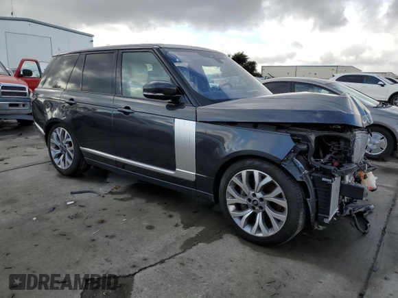 2022 Land Rover Range Rover Westminster z VIN SALGS2SE9NA470907, wystawiony jako Copart lot #81157773 z przebiegiem 10 997 mil mil oraz . Historia ofert i sprzedaży dostępna na DreamBid. Obrazek 4.