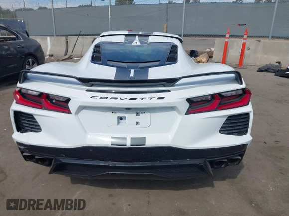 2020 Chevrolet Corvette 3LT with VIN 1G1Y82D40L5109949, listed as a IAAI auction lot 40577133 with 1 mi miles. Bid and sale history available at carsss.com. Image 17.
