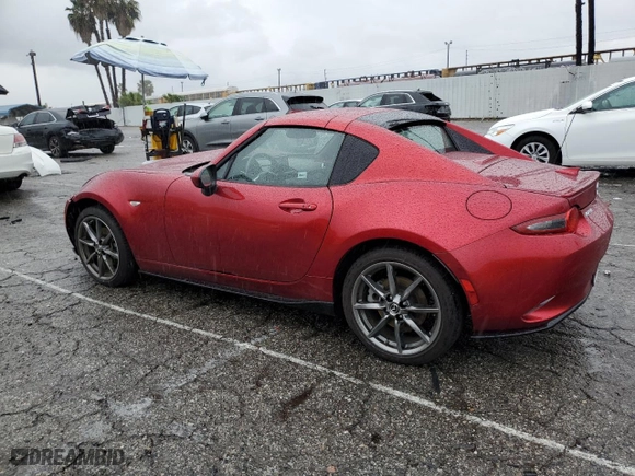 2019 Mazda MX-5 Miata RF Grand Touring with VIN JM1NDAM75K0311031, listed as a Copart auction lot 81381883 with 5,363 mi miles. Bid and sale history available at carsss.com. Image 2.
