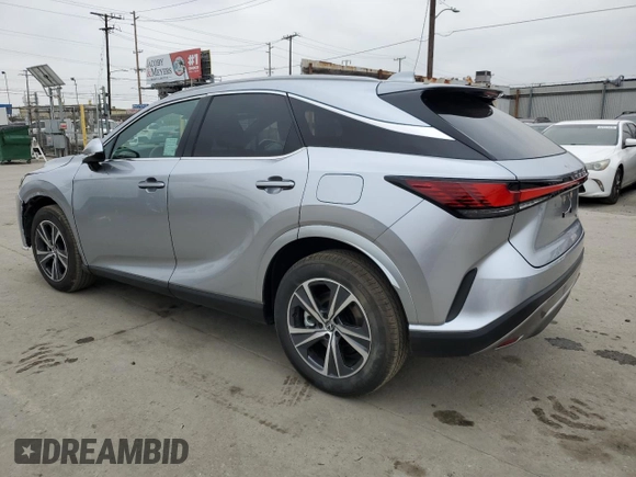 2024 Lexus RX with VIN 2T2BAMBA0RC049779, listed as a Copart auction lot 55129975 with 2,560 mi miles and Salvage Title. Bid and sale history available at carsss.com. Image 2.