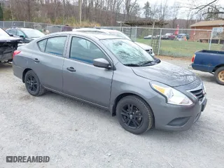 2019 Nissan Versa Sedan SV with VIN 3N1CN7AP6KL807361, listed as a IAAI auction lot 41863908 with 45,550 mi miles. Bid and sale history available at carsss.com. Image 1.