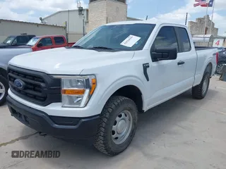 2021 Ford F-150 XL with VIN 1FTEX1EP7MKF05489, listed as a IAAI auction lot 42524599 with 82,824 mi miles and . Bid and sale history available at DreamBid. Image 2.