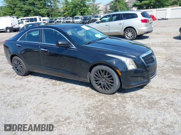 2014 Cadillac ATS Standard RWD with VIN 1G6AA5RA0E0102256, listed as a IAAI auction lot 42659190 with 116,912 mi miles and . Bid and sale history available at DreamBid. Image 1.