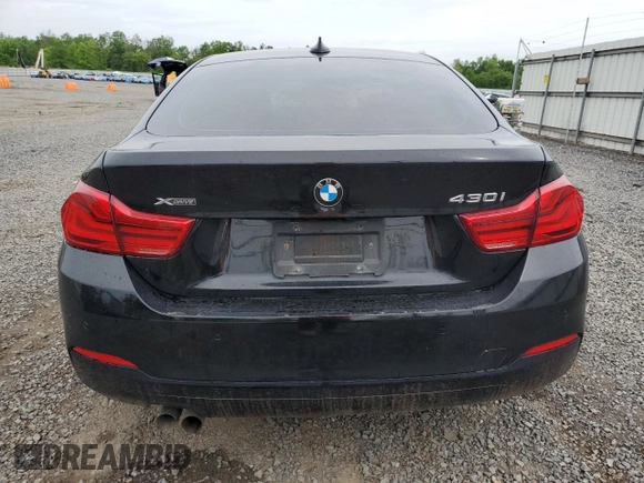 2019 BMW 4 Series 430i xDrive with VIN WBA4J3C50KBL10922, listed as a Copart auction lot 56553475 with 99,685 mi miles and Salvage title. Bid and sale history available at DreamBid. Image 6.