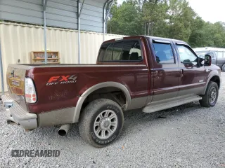 2005 Ford Super Duty F-250 XL with VIN 1FTSW21P65EC58581, listed as a Copart auction lot 71998364 with 328,440 mi miles and Salvage Title. Bid and sale history available at carsss.com. Image 3.