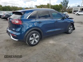 2017 Kia Niro LX with VIN KNDCB3LC2H5082018, listed as a Copart auction lot 53488755 with 122,830 mi miles and Salvage Title. Bid and sale history available at DreamBid. Image 3.