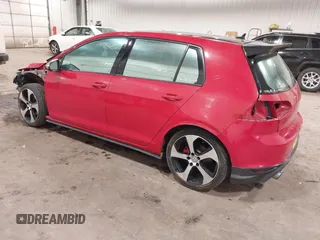 2015 Volkswagen Golf GTI SE with VIN 3VW5T7AU8FM087513, listed as a IAAI auction lot 41095244 with 84,064 mi miles. Bid and sale history available at carsss.com. Image 3.