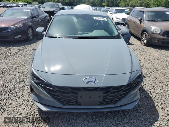2023 Hyundai Elantra SEL с VIN KMHLS4AG6PU435436, выставлен на аукционе Copart как лот 57599085 с пробегом 9 719 миль миль и Списание • Salvage title. История ставок и продаж доступна на DreamBid. Изображение 5.