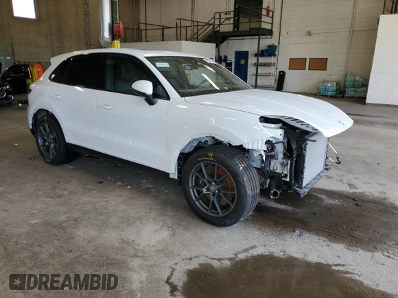 2024 Porsche Cayenne with VIN WP1AA2AY3RDA12553, listed as a Copart auction lot 60829645 with 4,975 mi miles and Salvage title. Bid and sale history available at DreamBid. Image 4.