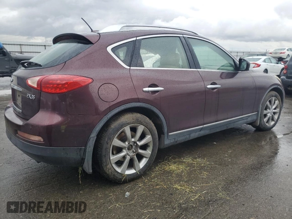 2012 Infiniti EX35 Journey with VIN JN1AJ0HP1CM401060, listed as a Copart auction lot 47703955 with 132,827 mi miles and Salvage Title. Bid and sale history available at carsss.com. Image 3.
