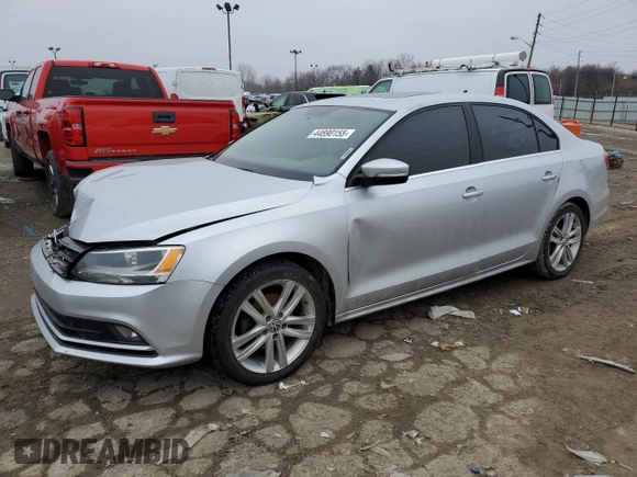 2015 Volkswagen Jetta Sedan 2.0L TDI SEL with VIN 3VWLA7AJ4FM306678, listed as a Copart auction lot 44890155 with 126,575 mi miles and Clean Title. Bid and sale history available at carsss.com. Image 1.