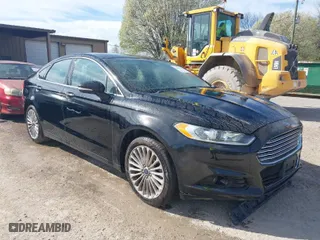 2016 Ford Fusion Titanium with VIN 3FA6P0K92GR284491, listed as a IAAI auction lot 41824323 with NaN miles. Bid and sale history available at carsss.com. Image 1.