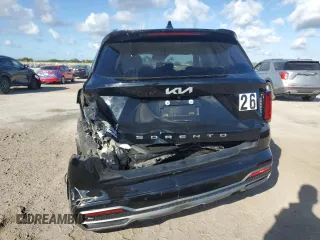 2022 Kia Sorento S with VIN 5XYRL4LC2NG079569, listed as a Copart auction lot 44758485 with 51,060 mi miles and Salvage Title. Bid and sale history available at carsss.com. Image 6.