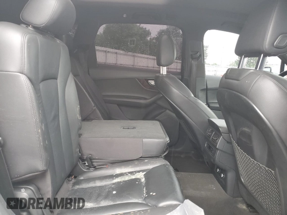 2018 Audi Q7 Premium with VIN WA1AAAF74JD050738, listed as a Copart auction lot 56587355 with 99,051 mi miles and Clean title. Bid and sale history available at DreamBid. Image 11.