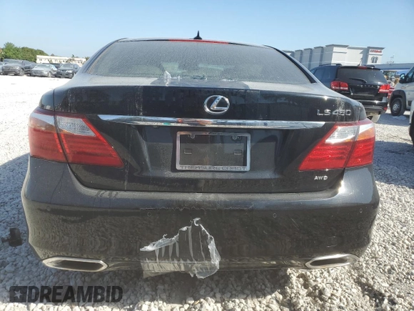2012 Lexus LS 460 z VIN JTHCL5EF5C5014271, wystawiony jako Copart lot #48964945 z przebiegiem Nie podano mil oraz Czysty tytuł • Clean title. Historia ofert i sprzedaży dostępna na DreamBid. Obrazek 6.