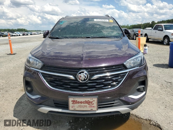 2021 Buick Encore GX Select with VIN KL4MMDSL7MB143133, listed as a Copart auction lot 55728285 with 87,731 mi miles and Salvage title. Bid and sale history available at DreamBid. Image 5.
