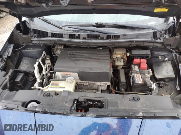 2018 Nissan LEAF S with VIN 1N4AZ1CP4JC305063, listed as a Copart auction lot 49671435 with 128,514 mi miles and Salvage Title. Bid and sale history available at DreamBid. Image 11.