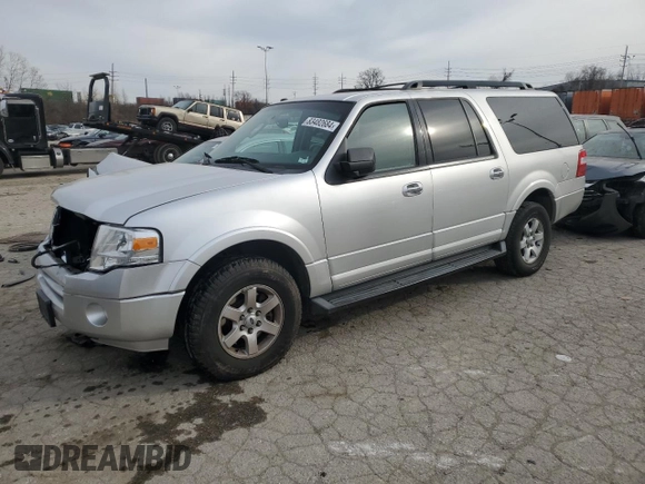 2010 Ford Expedition EL SSV with VIN 1FMJK1G50AEA33800, listed as a Copart auction lot 83482684 with 204,705 mi miles and Salvage Title. Bid and sale history available at carsss.com. Image 1.
