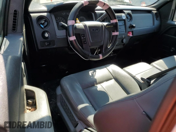 2013 Ford F-150 XL with VIN 1FTNF1CF9DKD65698, listed as a Copart auction lot 62138285 with 166,352 mi miles and Clean title. Bid and sale history available at DreamBid. Image 8.