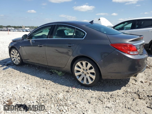 2011 Buick Regal CXL Turbo TO6 with VIN W04G05GV4B1138130, listed as a Copart auction lot 69961074 with 155,119 mi miles and Clean Title. Bid and sale history available at carsss.com. Image 2.