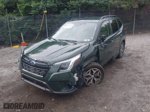 2023 Subaru Forester Premium with VIN JF2SKADC2PH502924, listed as a IAAI auction lot 42688556 with 39,306 mi miles and . Bid and sale history available at DreamBid. Image 17.