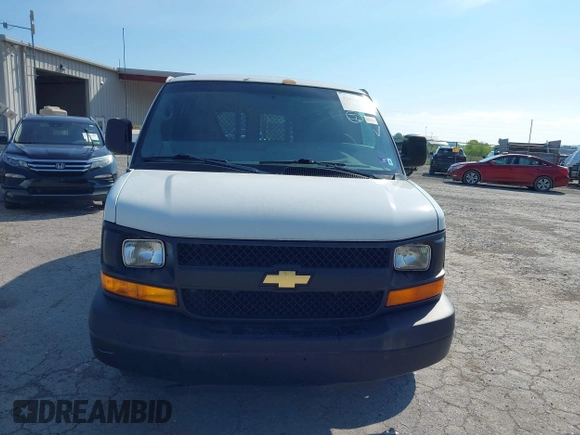 2009 Chevrolet Express Cargo with VIN 1GCFG154691155652, listed as a IAAI auction lot 42692824 with 40,430 mi miles and . Bid and sale history available at DreamBid. Image 12.