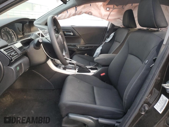 2016 Honda Accord Sedan LX with VIN 1HGCR2F37GA240779, listed as a Copart auction lot 86540084 with 52,356 mi miles and Salvage Title. Bid and sale history available at carsss.com. Image 7.