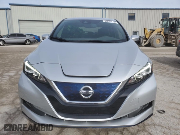 2020 Nissan LEAF SV Plus with VIN 1N4BZ1CP5LC300588, listed as a Copart auction lot 43265445 with 44,510 mi miles and Salvage Title. Bid and sale history available at DreamBid. Image 5.