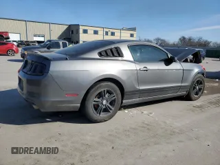 2013 Ford Mustang V6 with VIN 1ZVBP8AMXD5269052, listed as a Copart auction lot 87632855 with 0 mi miles and Salvage Title. Bid and sale history available at carsss.com. Image 3.