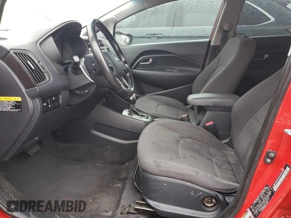 2015 Kia Rio EX with VIN KNADN4A34F6448442, listed as a Copart auction lot 43217555 with 111,082 mi miles and Salvage Title. Bid and sale history available at carsss.com. Image 7.