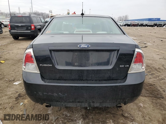 2007 Ford Fusion SE with VIN 3FAHP01147R263159, listed as a Copart auction lot 44643395 with 153,901 mi miles and Salvage Title. Bid and sale history available at carsss.com. Image 6.