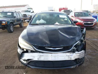 2015 Chrysler 200 Limited with VIN 1C3CCCABXFN738703, listed as a IAAI auction lot 41774214 with 222,547 mi miles. Bid and sale history available at carsss.com. Image 12.