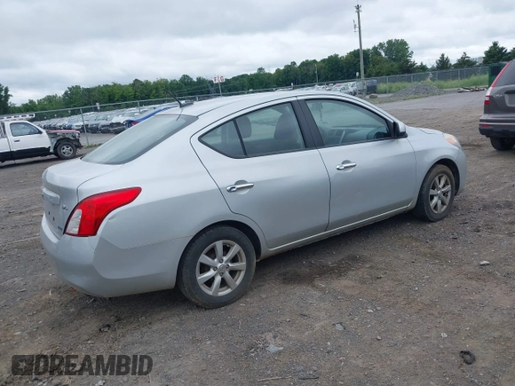 2012 Nissan Versa SV with VIN 3N1CN7AP6CL823626, listed as a IAAI auction lot 42662967 with 150,849 mi miles and . Bid and sale history available at DreamBid. Image 4.