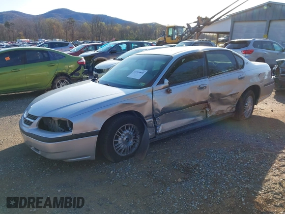 2000 Chevrolet Impala with VIN 2G1WF55E8Y9197164, listed as a IAAI auction lot 41918808 with 115,699 mi miles and . Bid and sale history available at DreamBid. Image 2.