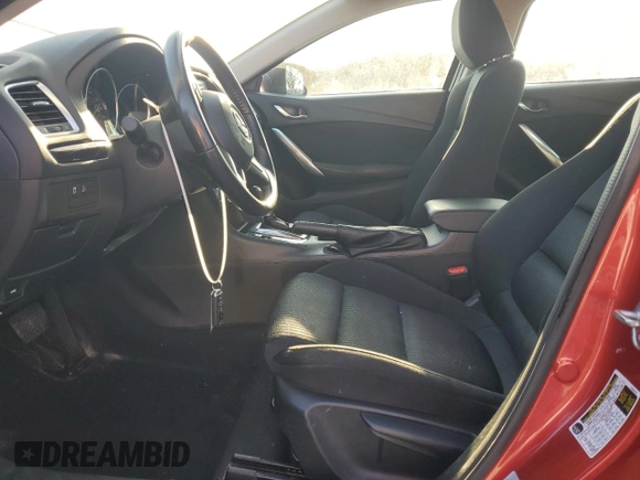 2015 Mazda 6 i Sport with VIN JM1GJ1U58F1182959, listed as a Copart auction lot 52300685 with 54,598 mi miles and Non Repairable. Bid and sale history available at carsss.com. Image 7.