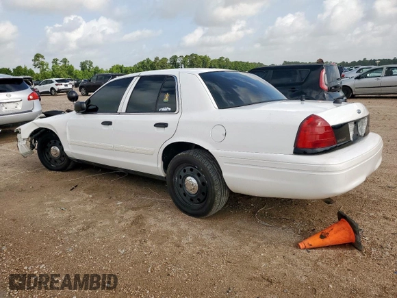 2011 Ford Police Interceptor with VIN 2FABP7BV4BX131545, listed as a Copart auction lot 62746675 with 65,283 mi miles and Salvage title. Bid and sale history available at DreamBid. Image 2.