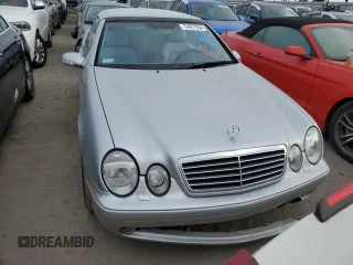 2003 Mercedes-Benz CLK 430 with VIN WDBLK70G53T141578, listed as a Copart auction lot 74977354 with 35,736 mi miles and Salvage Title. Bid and sale history available at DreamBid. Image 5.