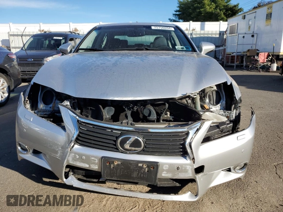 2013 Lexus GS 350 with VIN JTHCE1BL9D5001599, listed as a Copart auction lot 75756094 with 107,283 mi miles and Salvage Title. Bid and sale history available at carsss.com. Image 5.