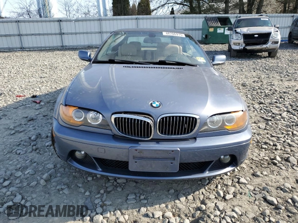 2004 BMW 3 Series 325Ci with VIN WBABW33434PL27641, listed as a Copart auction lot 48706915 with 99,474 mi miles and Salvage Title. Bid and sale history available at carsss.com. Image 5.