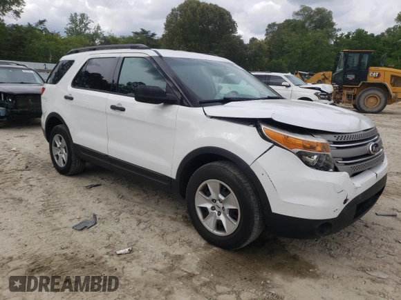 2014 Ford Explorer with VIN 1FM5K8B85EGB11428, listed as a Copart auction lot 56631515 with 188,096 mi miles and Salvage title. Bid and sale history available at DreamBid. Image 4.