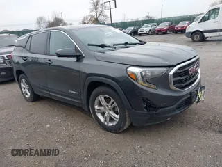 2018 GMC Terrain SLE with VIN 3GKALMEV9JL164802, listed as a IAAI auction lot 42002855 with 132,586 mi miles and . Bid and sale history available at carsss.com. Image 1.