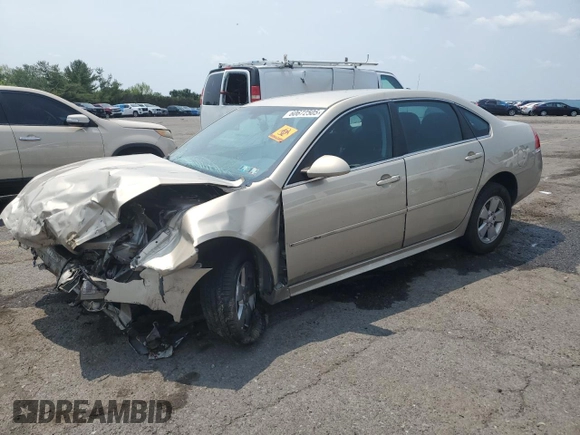 2011 Chevrolet Impala LT Fleet z VIN 2G1WG5EK8B1127074, wystawiony jako Copart lot #60672505 z przebiegiem Nie podano mil oraz Szkoda całkowita • Salvage title. Historia ofert i sprzedaży dostępna na DreamBid. Obrazek 1.