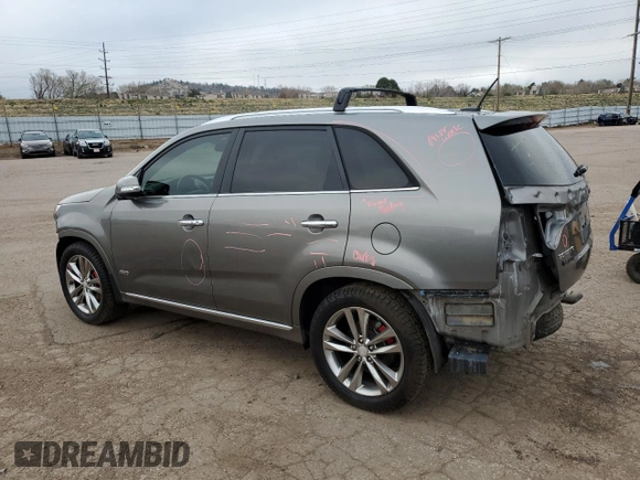 2015 Kia Sorento SX with VIN 5XYKWDA75FG578575, listed as a Copart auction lot 51122465 with 63,138 mi miles and Salvage Title. Bid and sale history available at carsss.com. Image 2.