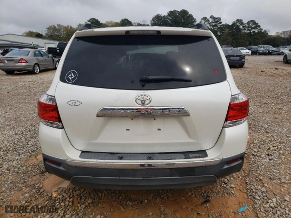 2011 Toyota Highlander with VIN 5TDZK3EH6BS044859, listed as a Copart auction lot 50232875 with 223,996 mi miles and Salvage Title. Bid and sale history available at carsss.com. Image 6.