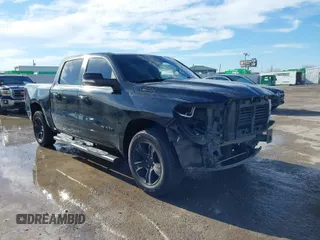 2021 Ram 1500 Big Horn with VIN 1C6SRFFT8MN637530, listed as a IAAI auction lot 41435125 with 134,649 mi miles and . Bid and sale history available at DreamBid. Image 1.