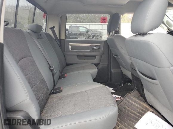 2018 Ram 1500 Harvest with VIN 1C6RR7LT3JS110369, listed as a Copart auction lot 80396834 with 159,568 mi miles and Salvage title. Bid and sale history available at DreamBid. Image 10.