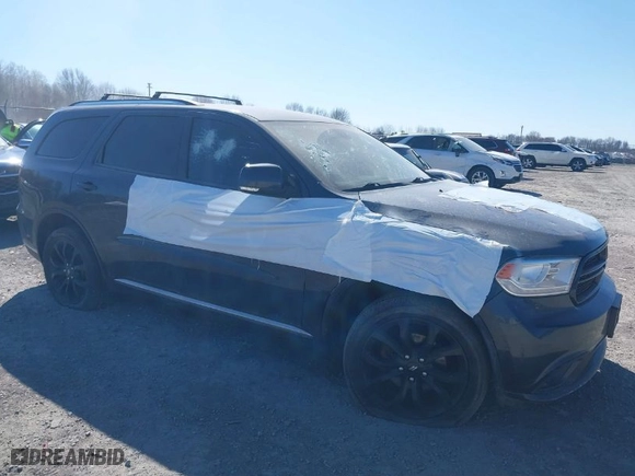 2014 Dodge Durango Limited with VIN 1C4RDJDG5EC477408, listed as a IAAI auction lot 41853698 with 186,812 mi miles. Bid and sale history available at carsss.com. Image 1.