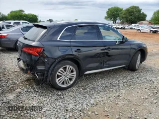 2019 Audi Q5 Premium Plus with VIN WA1BNAFYXK2046742, listed as a Copart auction lot 53631855 with 86,357 mi miles and Salvage title. Bid and sale history available at DreamBid. Image 3.