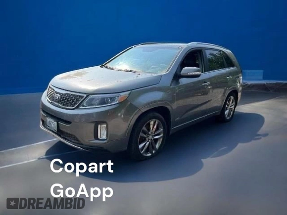 2014 Kia Sorento SX Limited with VIN 5XYKWDA78EG445095, listed as a Copart auction lot 48634895 with 160,248 mi miles and Clean Title. Bid and sale history available at DreamBid. Image 2.