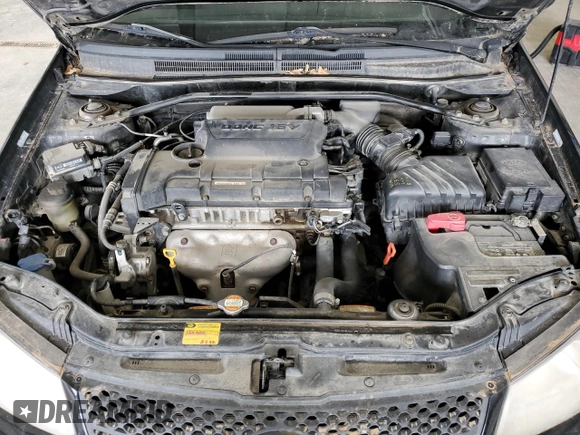 2007 Kia Spectra with VIN KNAFE161375009514, listed as a Copart auction lot 51656405 with 137,418 mi miles and Salvage Title. Bid and sale history available at carsss.com. Image 11.